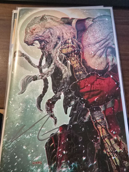 Invincible Universe: Battle Beast 1 Signed by John Giang Virgin Variant