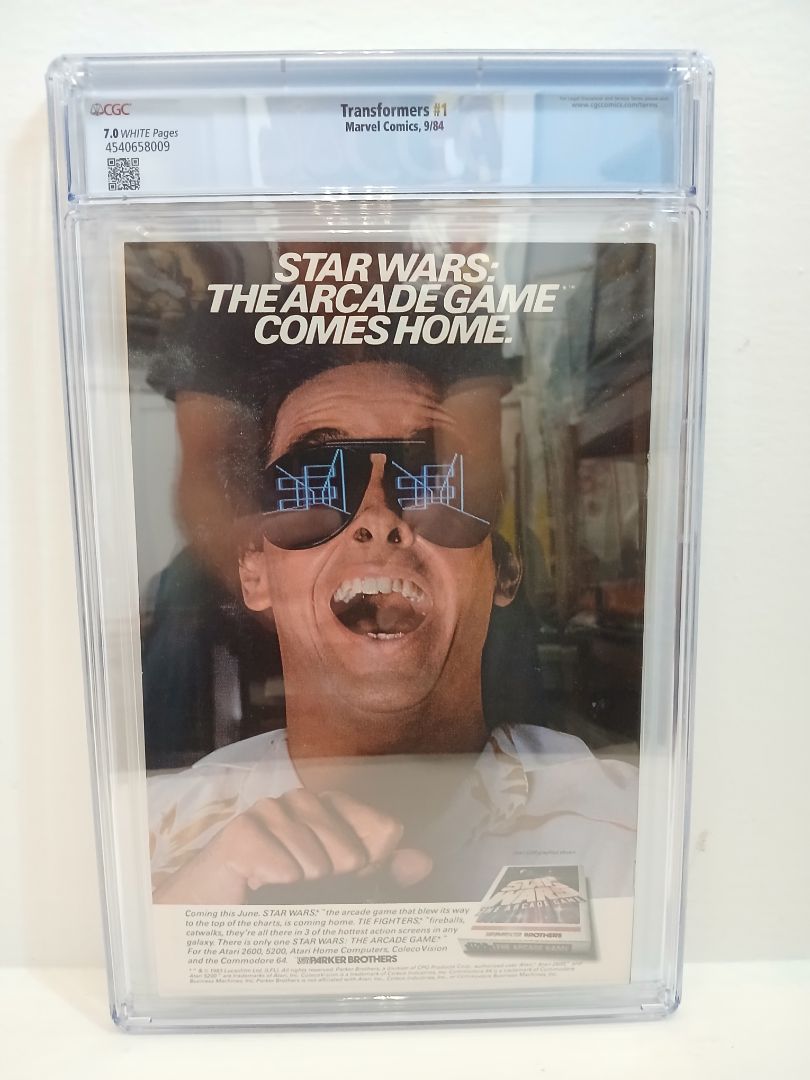 Transformers  #1  1984  CGC  7.0