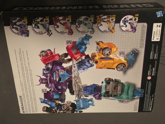 Hasbro Transformers Combiner Wars G2 Menasor Stunticons Box Set