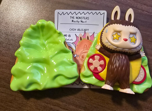 Authentic Pop Mart The Monsters Labubu Wacky Mart Confirmed Sandwich