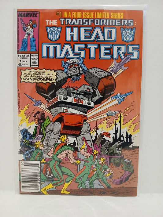 Transformers Head Masters Set 1-4