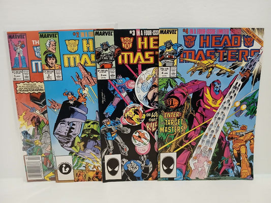 Transformers Head Masters Set 1-4