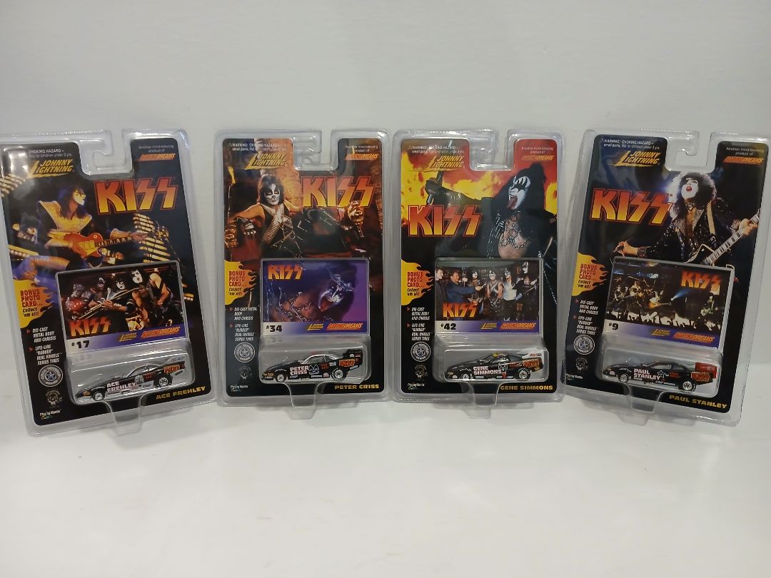 Johnny Lightning KISS Set