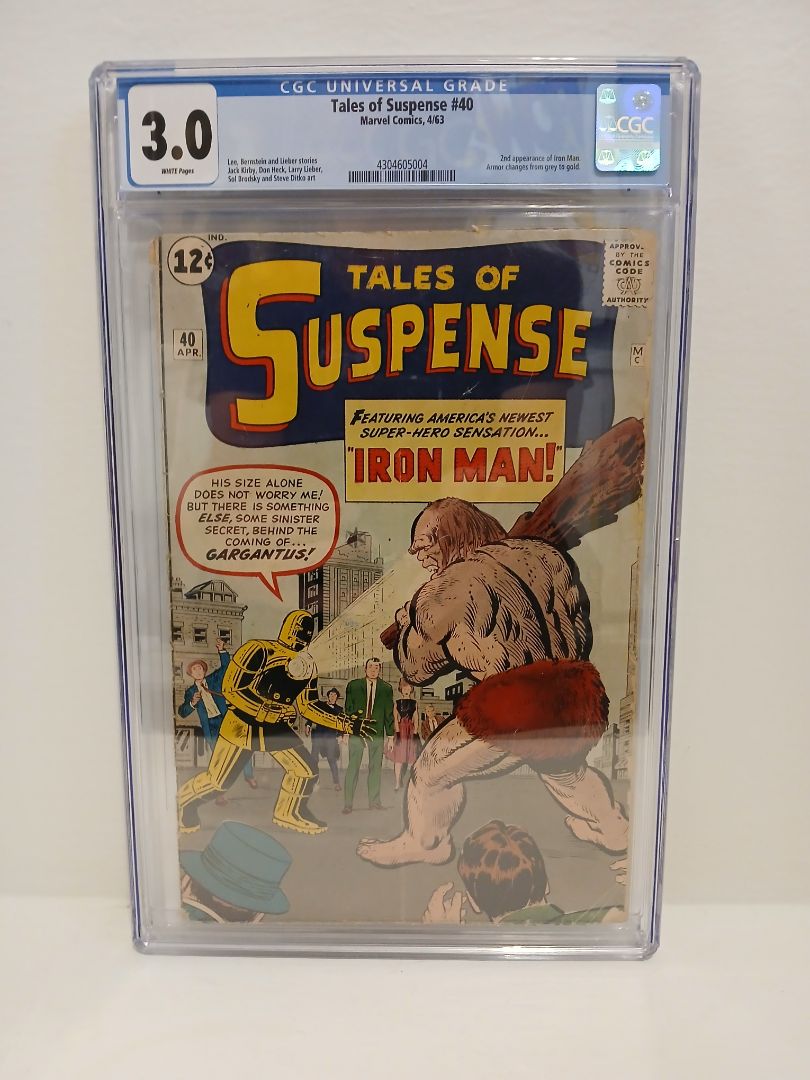 Tales of Suspense 40  2nd Iron Man!