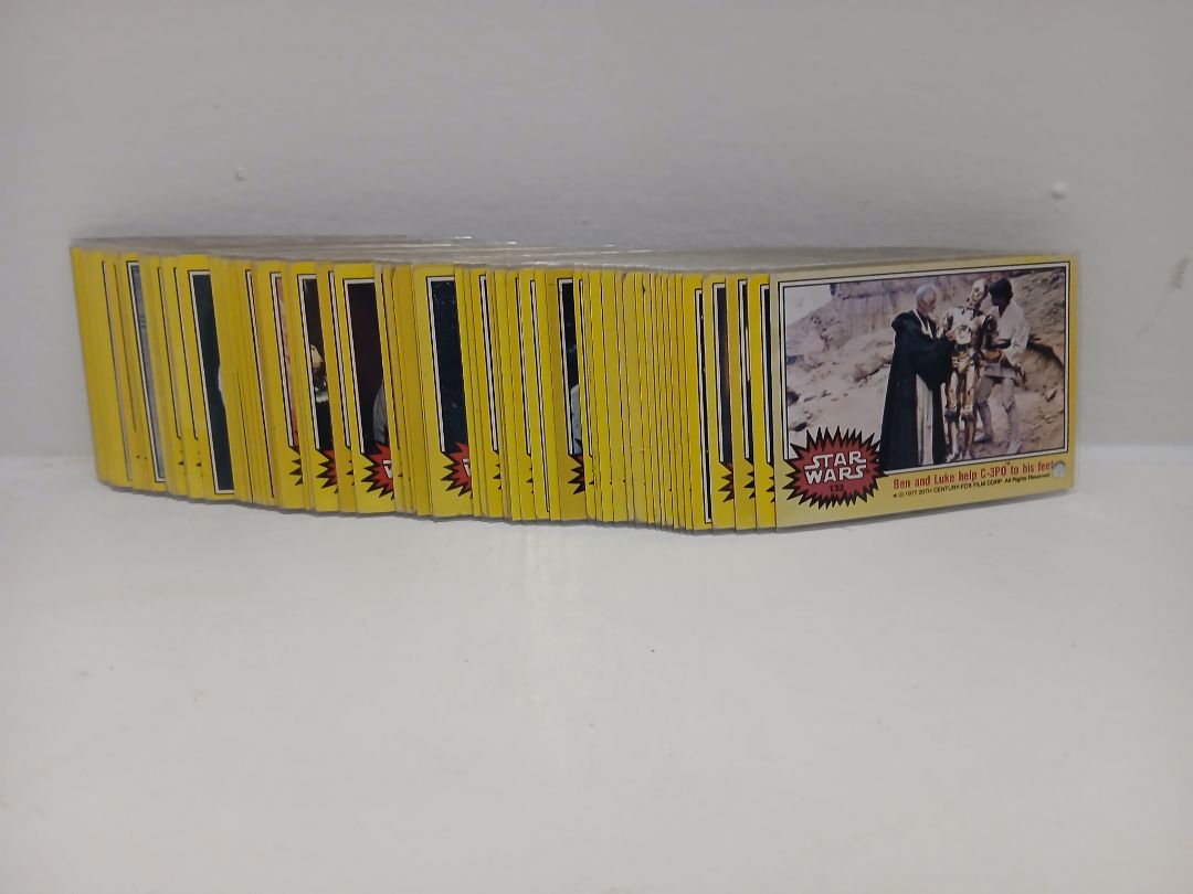 Star Wars Yellow Border Card Set