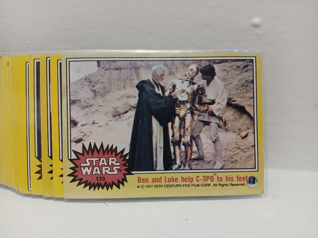 Star Wars Yellow Border Card Set