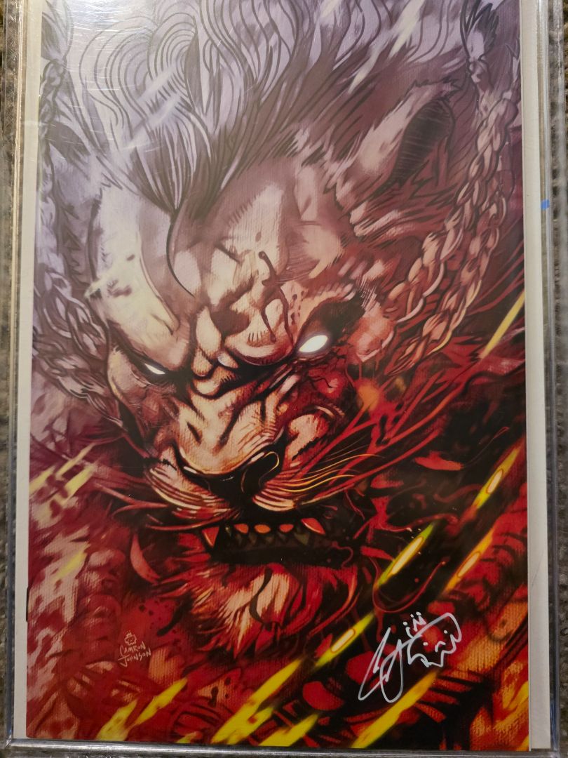 Invincible Universe: Battle Beast #5 Johnson NYCC Exclusive 042 of 1000, signed with COA