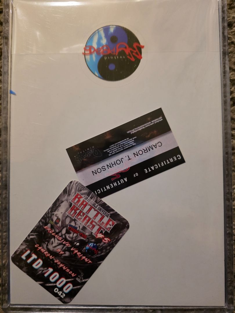 Invincible Universe: Battle Beast #5 Johnson NYCC Exclusive 042 of 1000, signed with COA