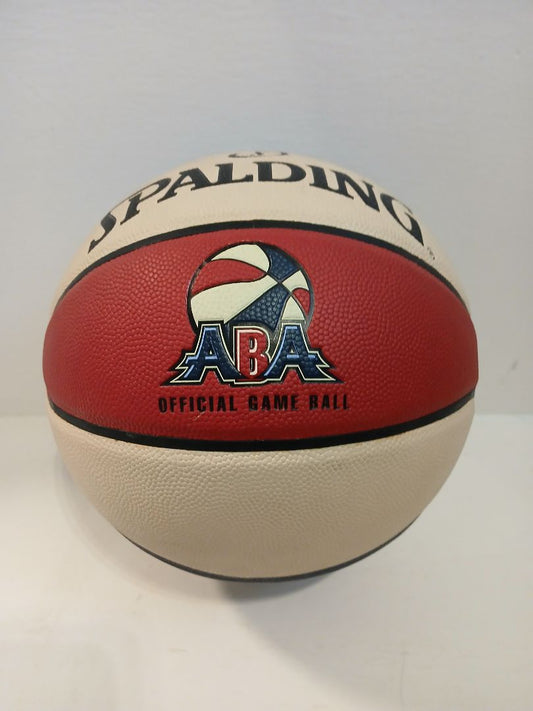 David Thompson signed ABA ball w Cert