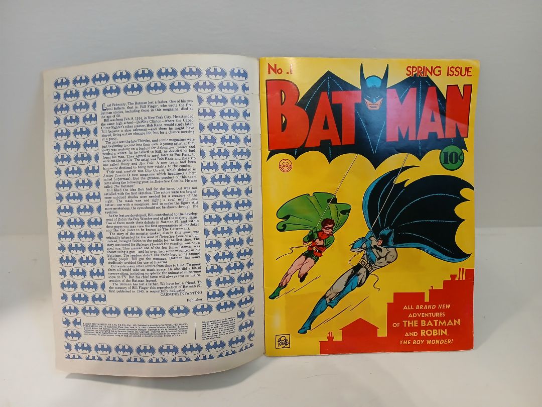 Famous 1st Edition Batman #1