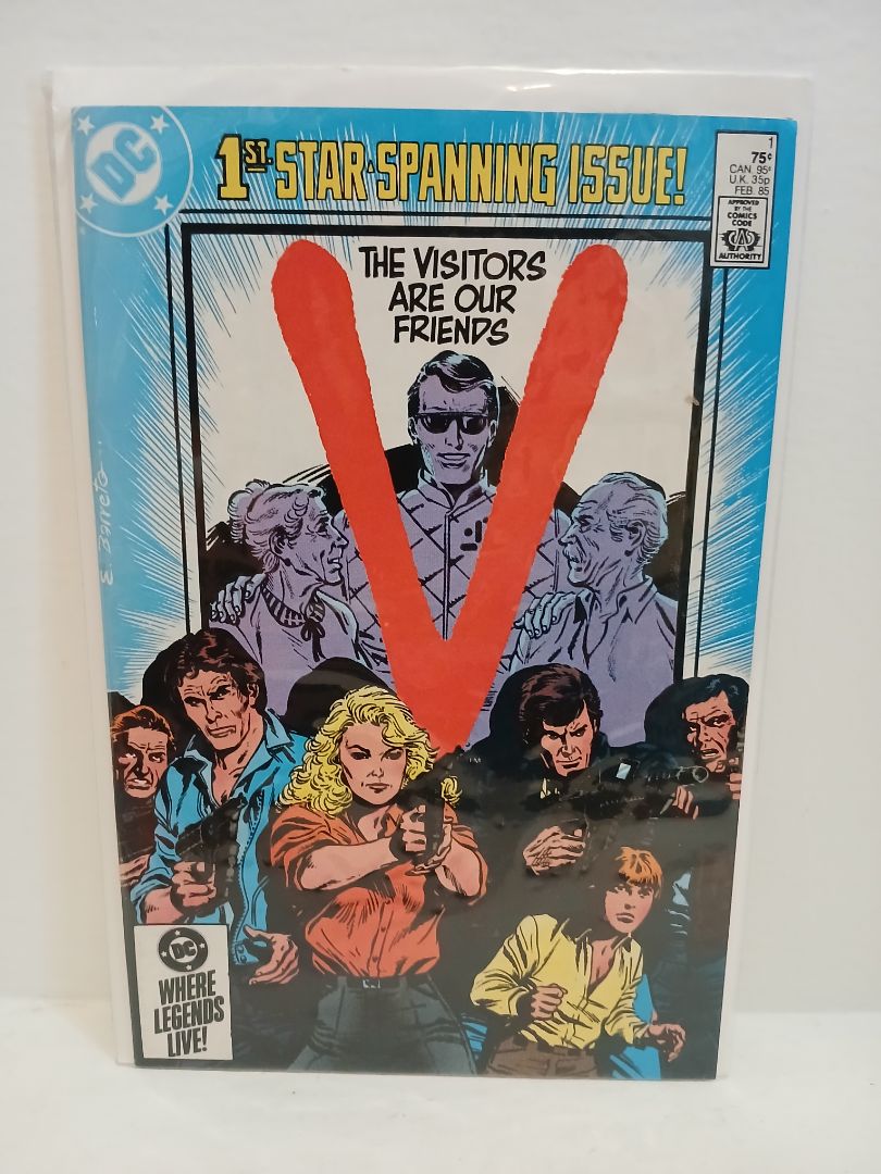 "V"  First Ten Issues  DC