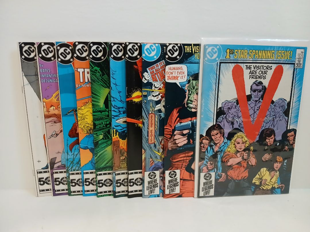 "V"  First Ten Issues  DC