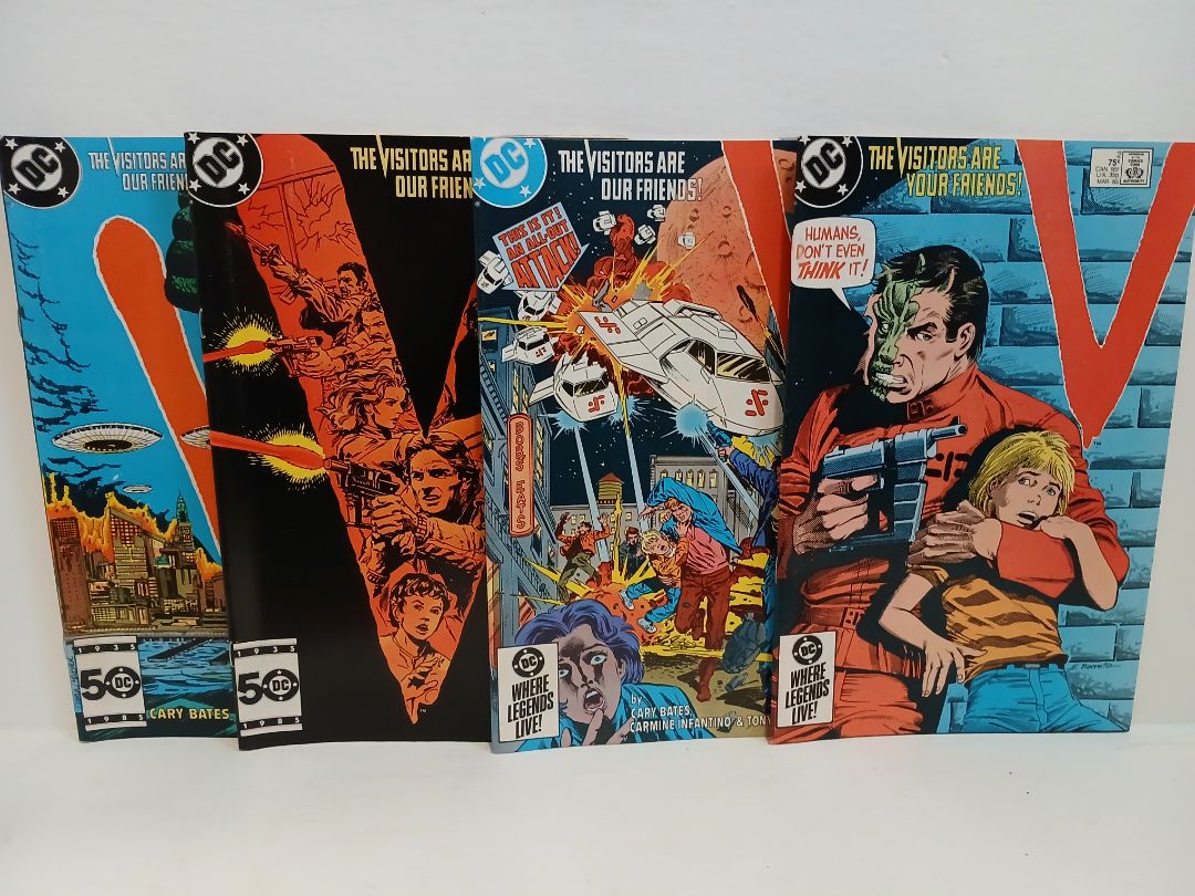 "V"  First Ten Issues  DC