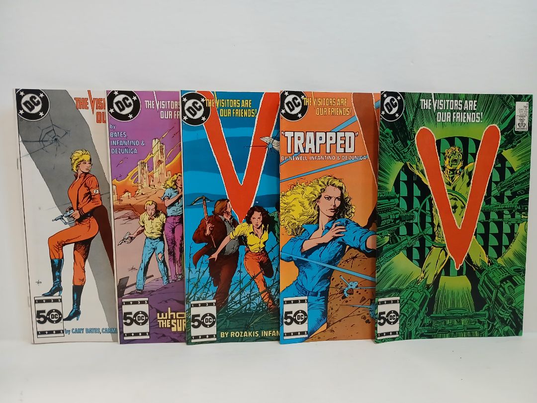 "V"  First Ten Issues  DC