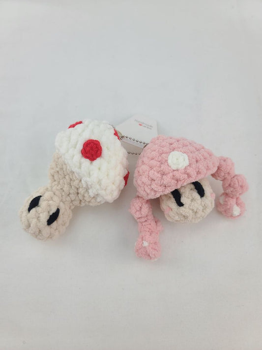 Handmade Fidget Inspired by Toad and Toadette
