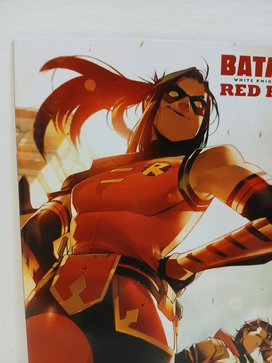 Batman White Knight Red Hood Var.
