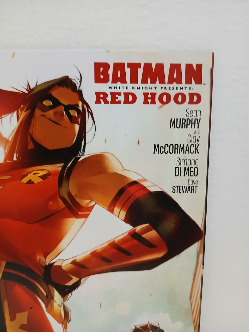 Batman White Knight Red Hood Var.