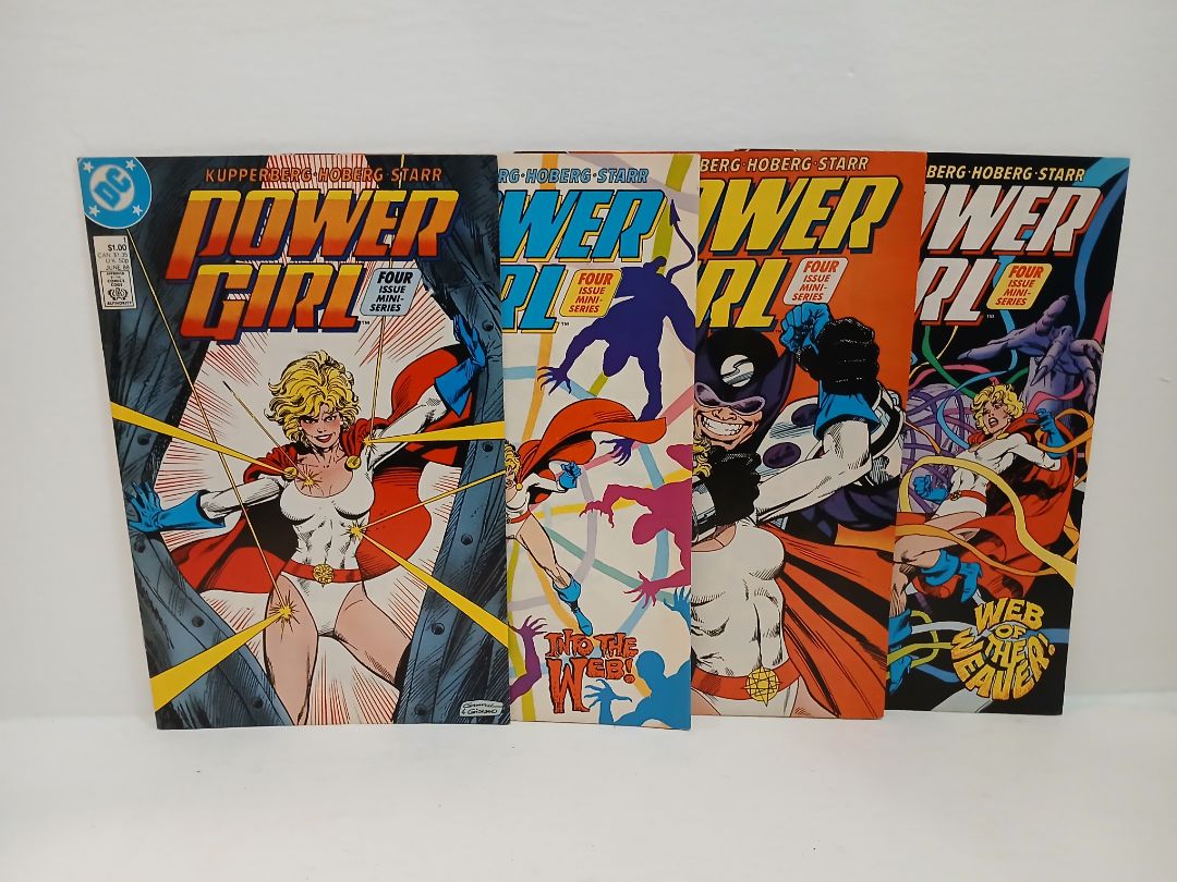 Power Girl 1-4 Set 1988