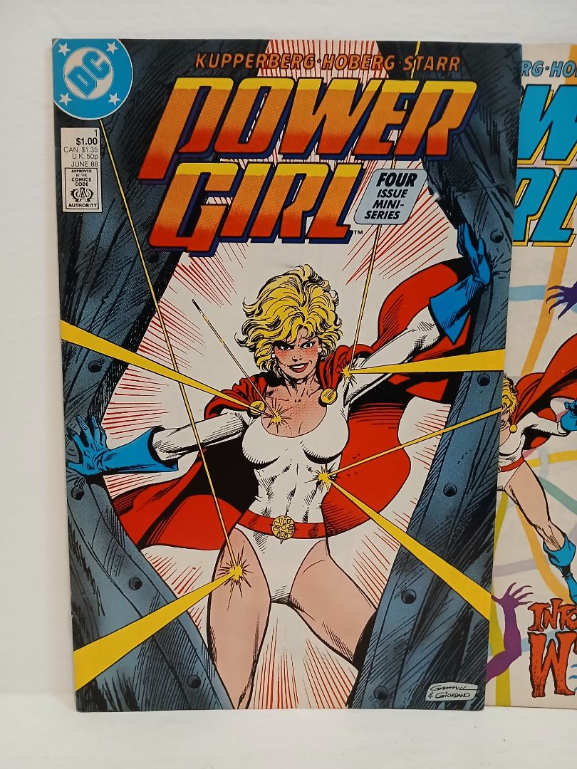 Power Girl 1-4 Set 1988