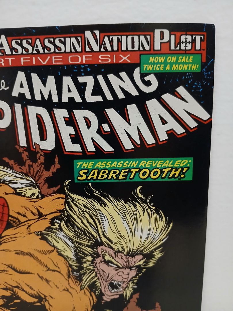 Anazing Spiderman 324 Sabretooth