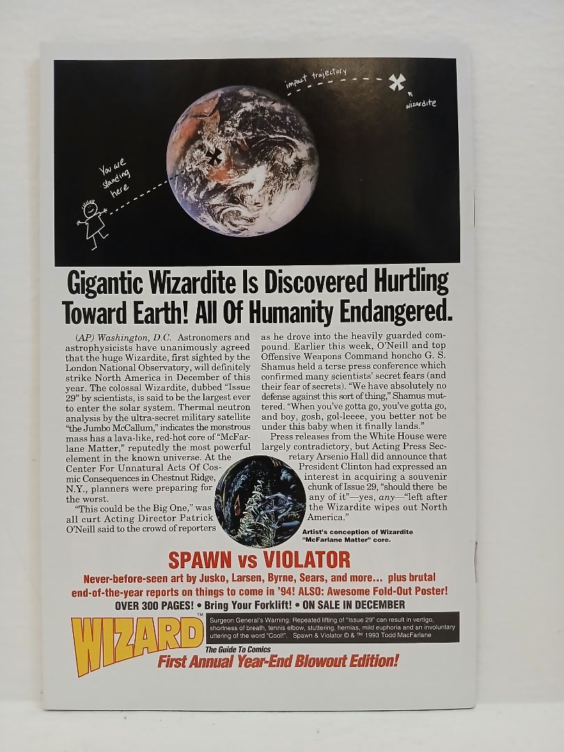 Spawn #14 Signed McFarlane