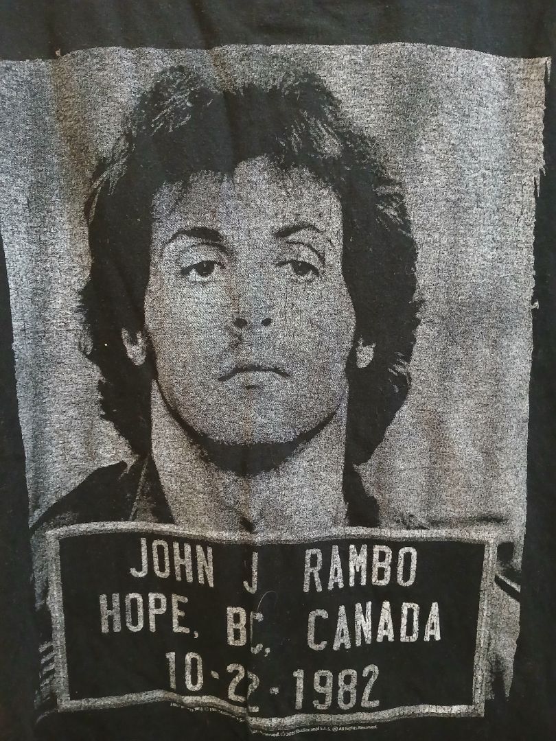 Rambo Mug Shot Tee