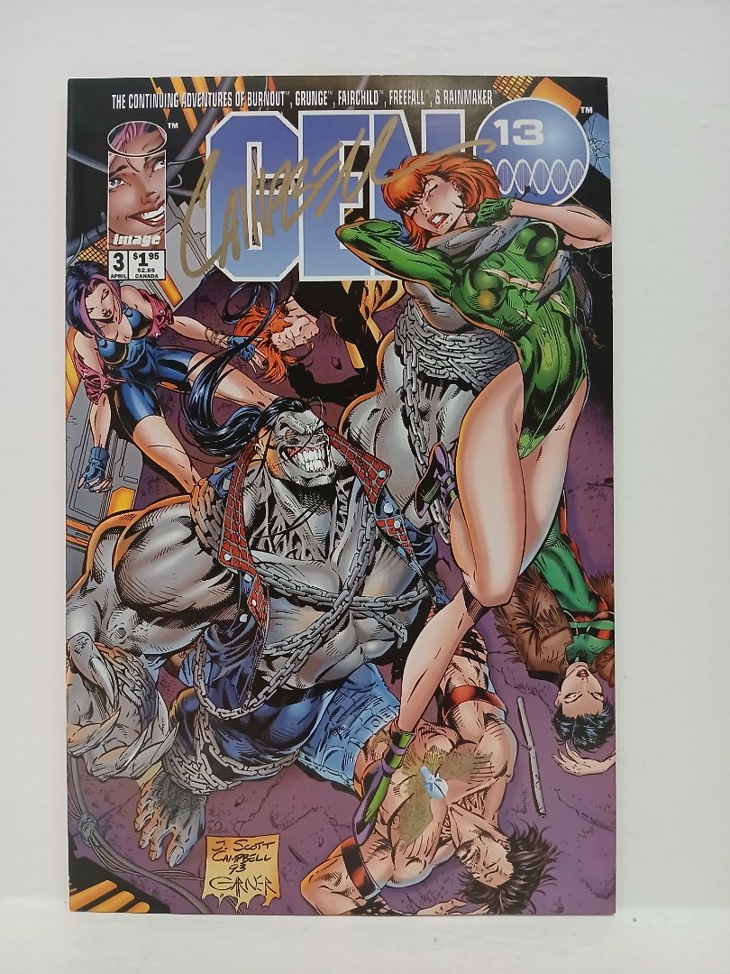 Gen 13 #3 Signed J Scott Campbell