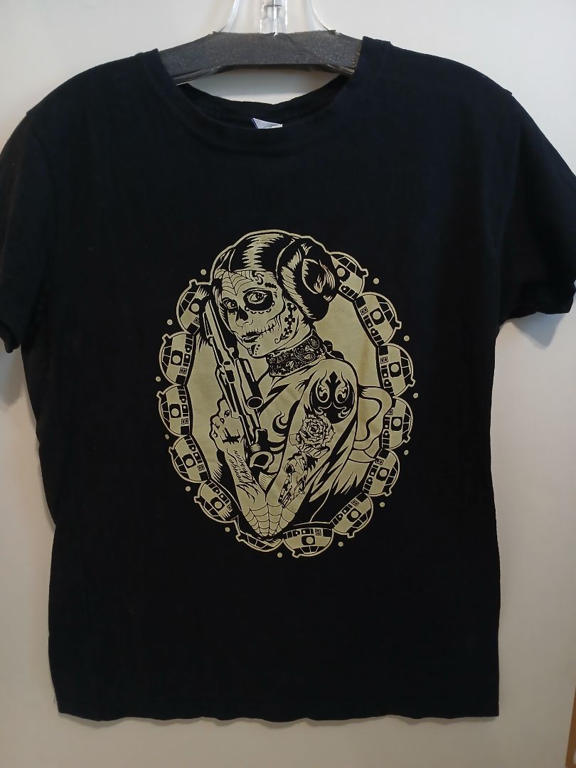 Leia Day of the Dead Tee