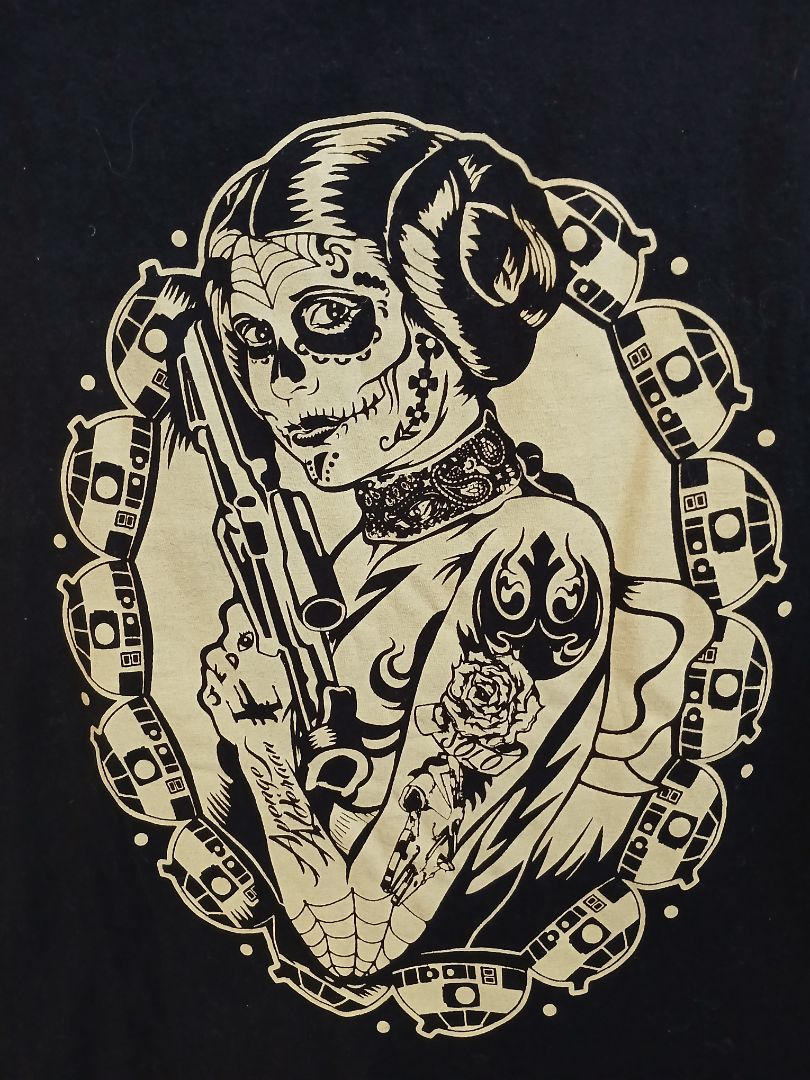 Leia Day of the Dead Tee