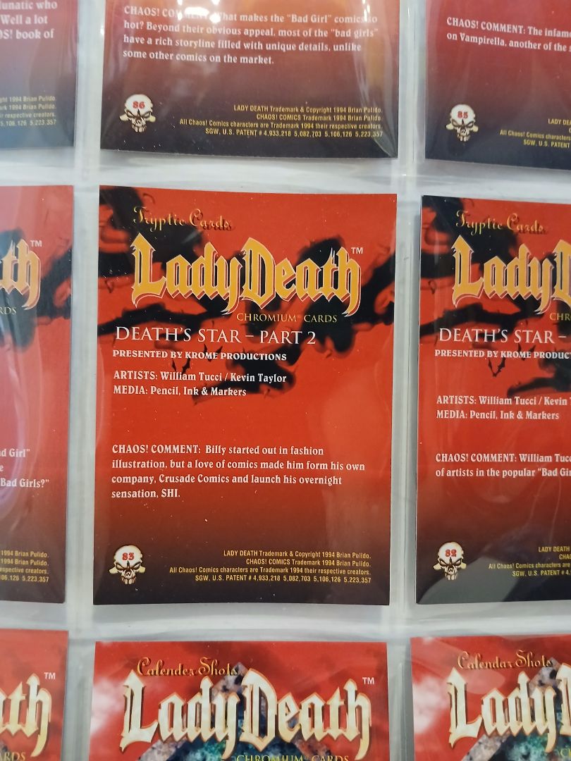 Lady Death Chromium Sets