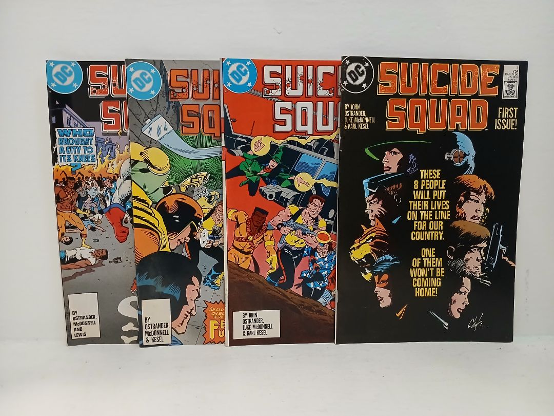 Suicide Squad 1-4 set 1987