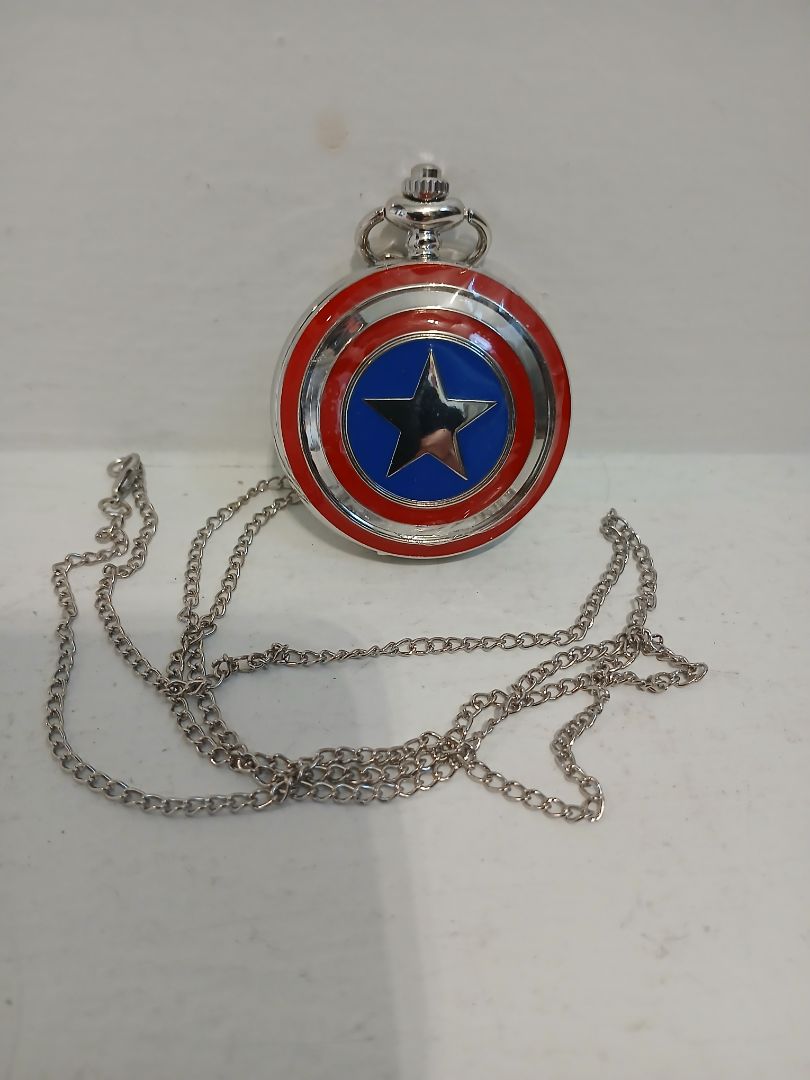 Captain America Pocketwatch NEW