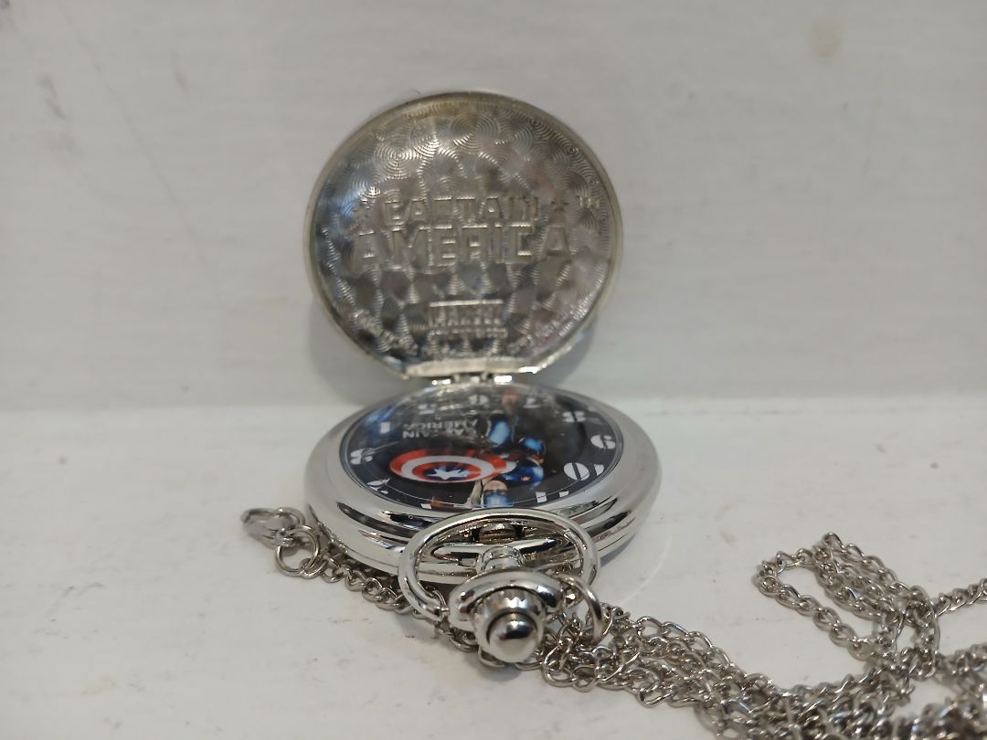 Captain America Pocketwatch NEW