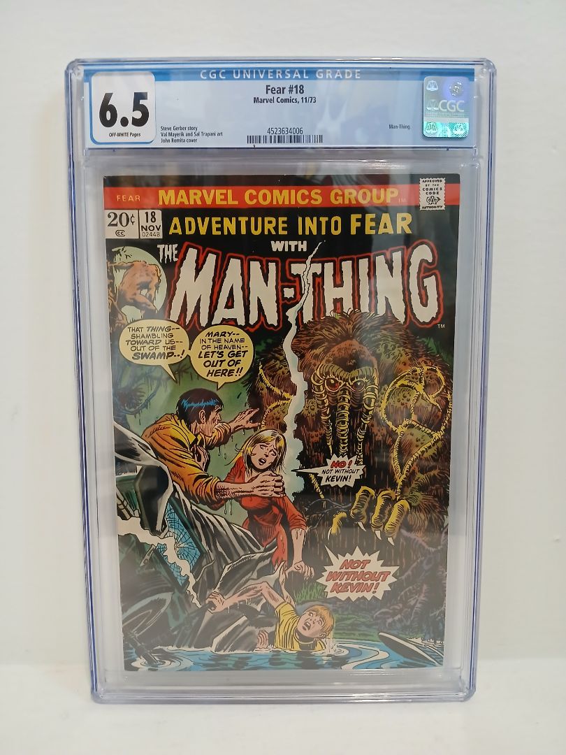 Fear #18 Man-Thing CGC 6.5