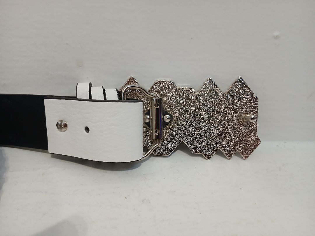 AC/DC Buckle w/ Studded Belt