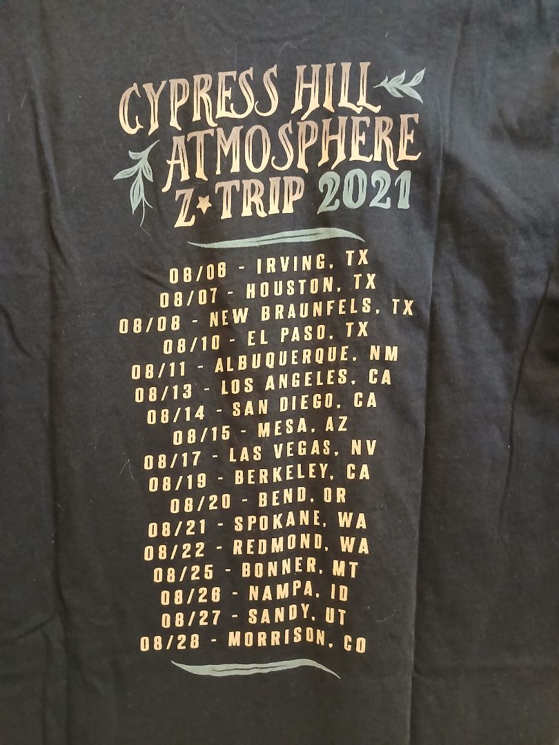 Cypress Hill 2021 Concert Tee