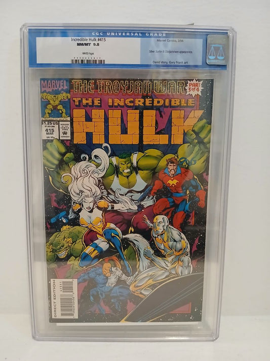Incredible Hulk 415 CGC 9.8