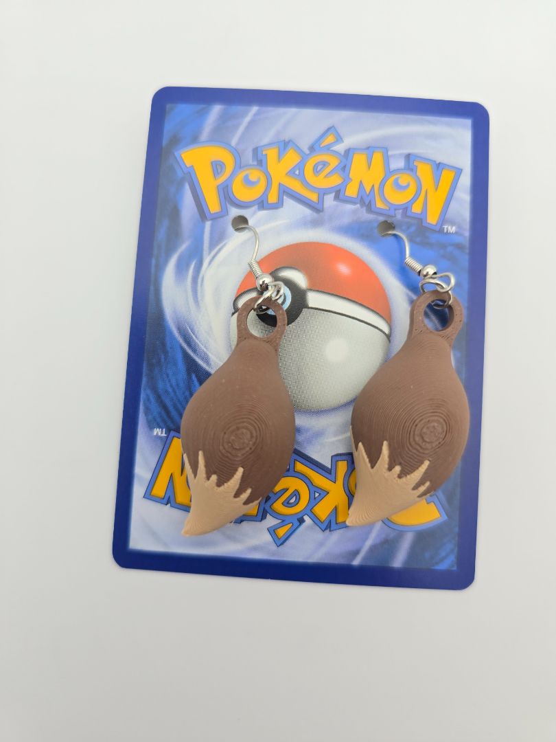 Eeveelution Tail Earrings