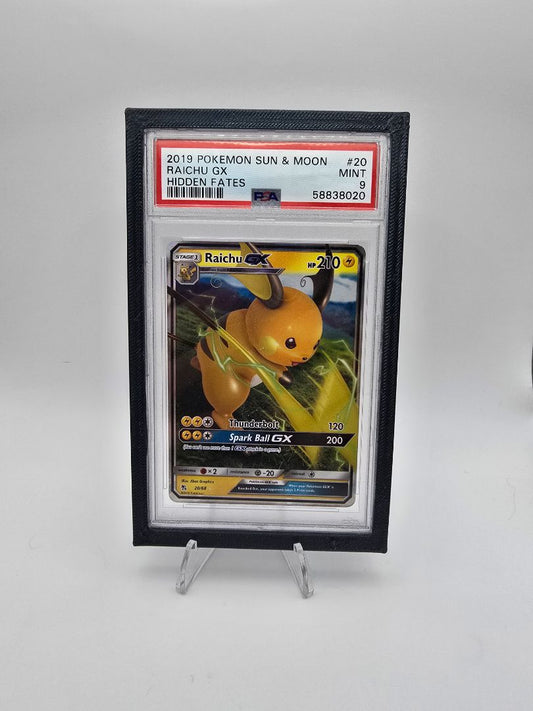 2019 Pokémon Raichu GX – Hidden Fates (#20) PSA 9 Mint