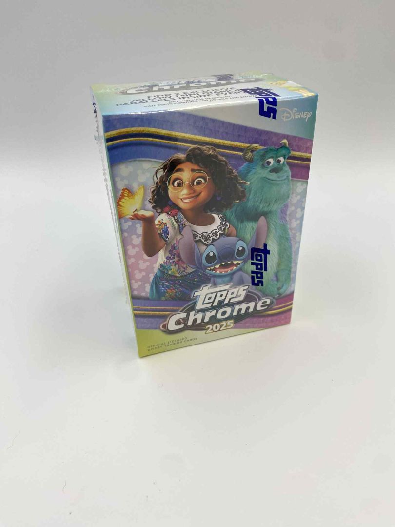2025 Chrome Disney Trading Cards – Factory Sealed Box