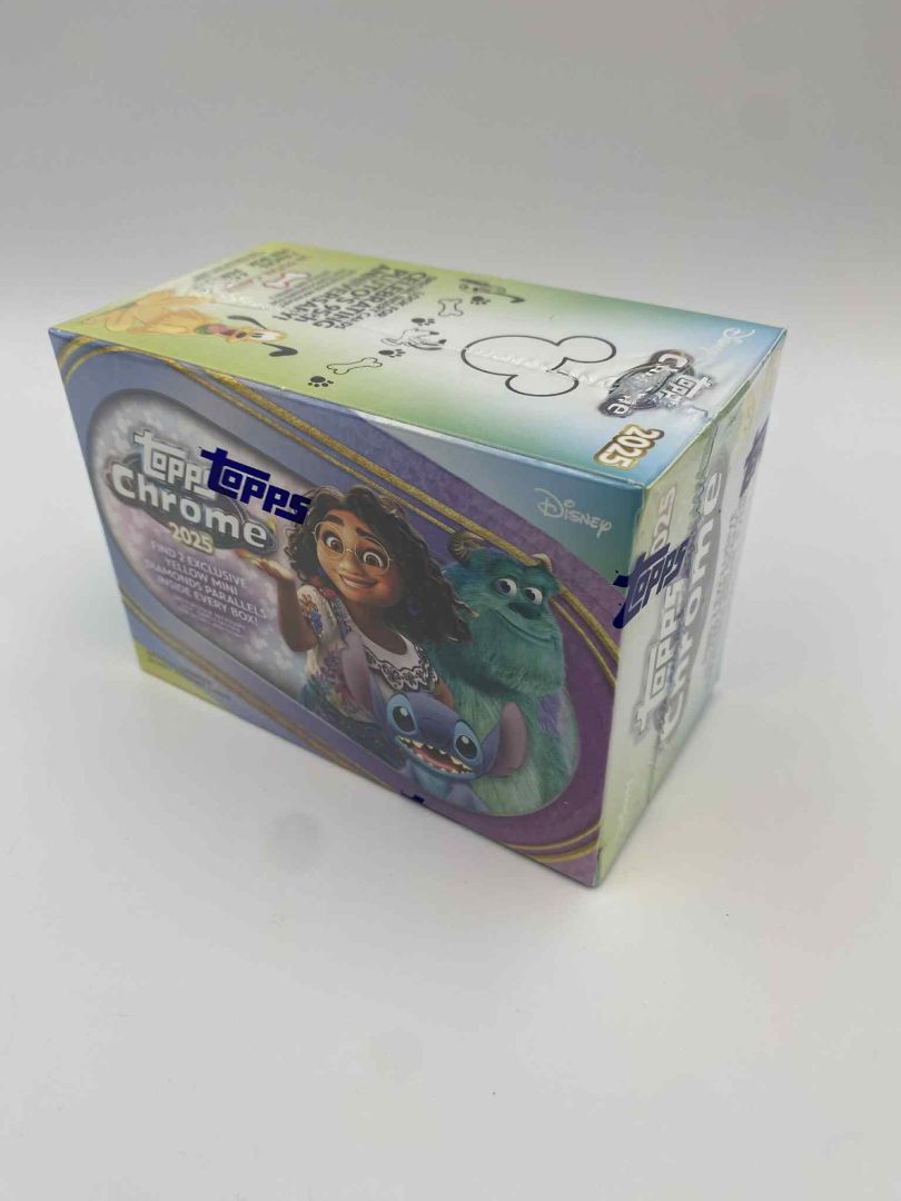2025 Chrome Disney Trading Cards – Factory Sealed Box
