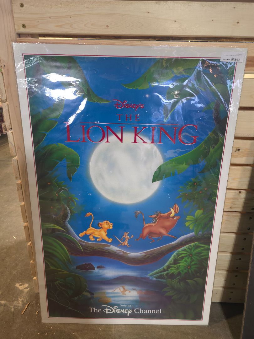 Lion King SS 1-Sht (Disney Channel Release)