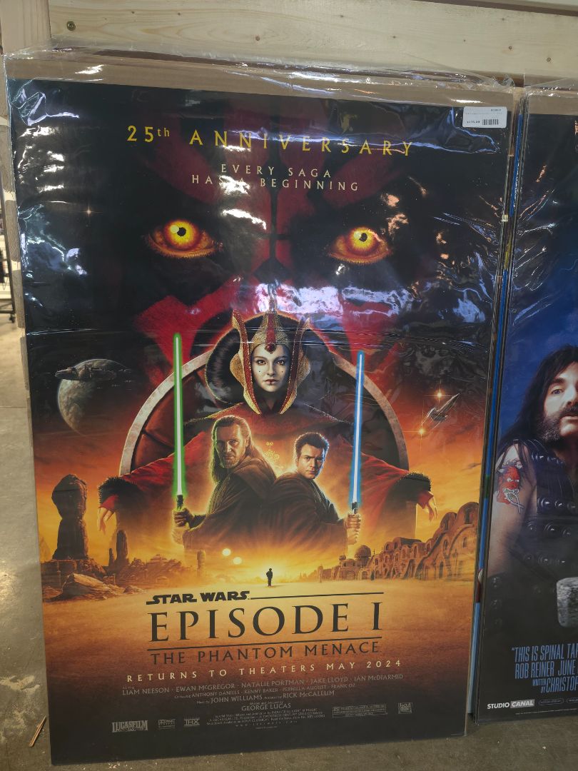 Star Wars The Phantom Menace (25th Anniversary)) DS 1-sht