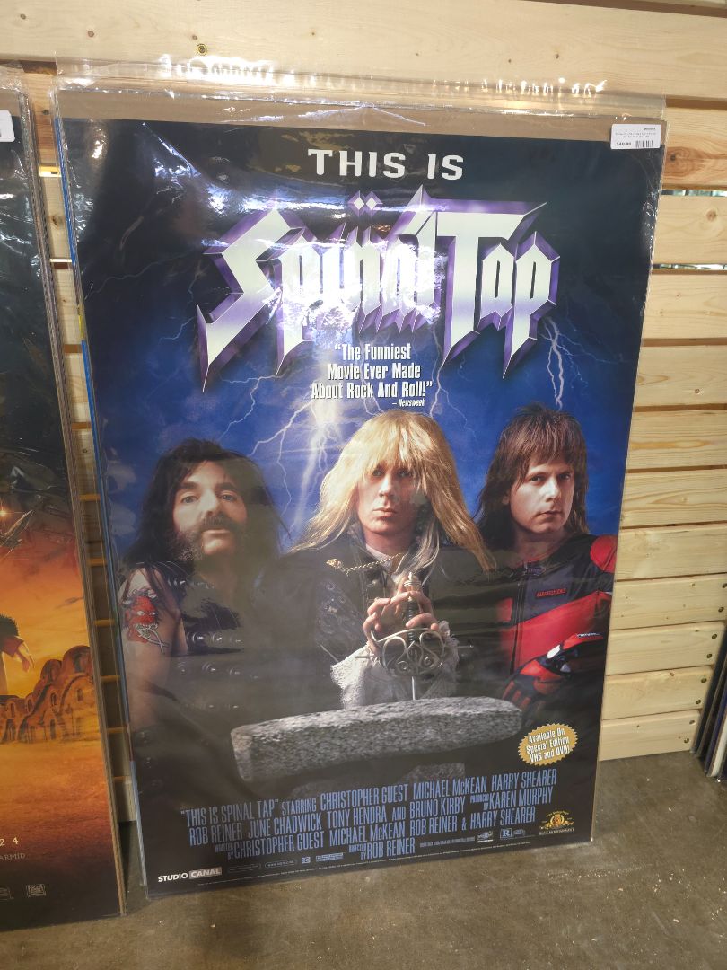Spinal Tap SS (Video Store Poster 00' Rerelease) 1 -sht