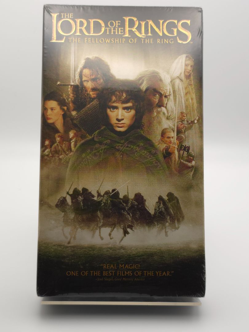 SEALED LOTR Fellowship VHS