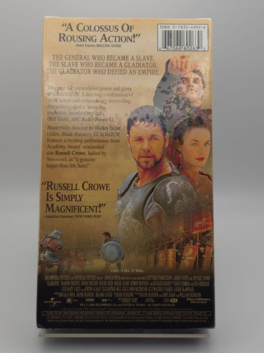 SEALED Gladiator VHS