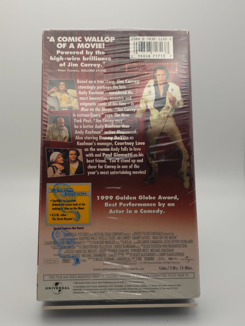 SEALED VHS Man on the Moon