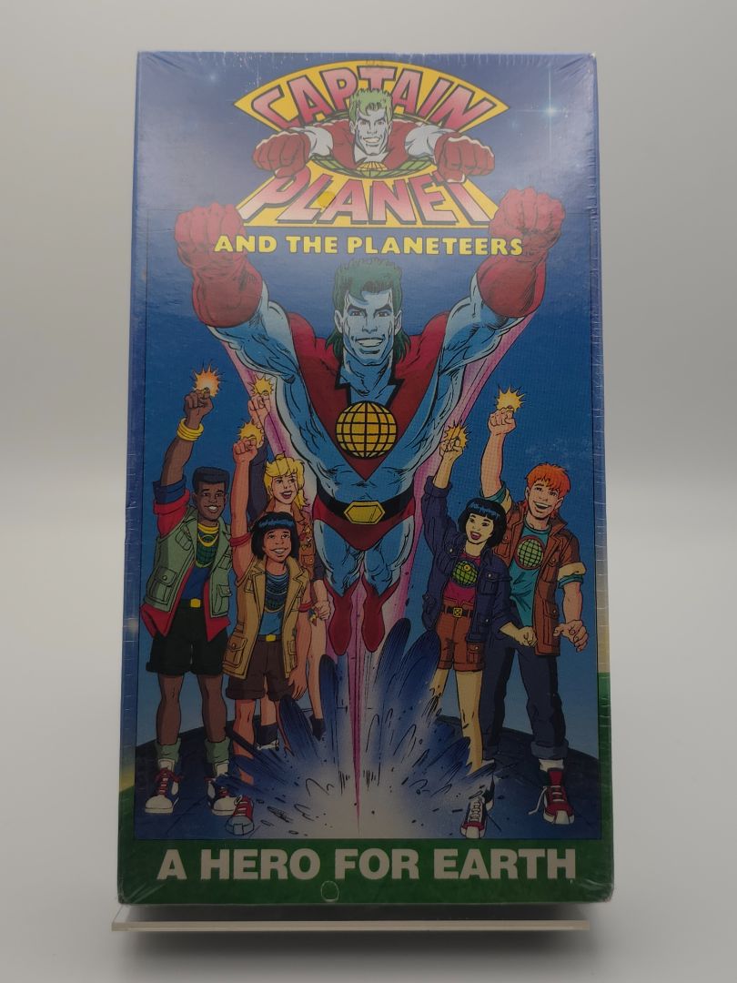SEALED Captain Planet VHS