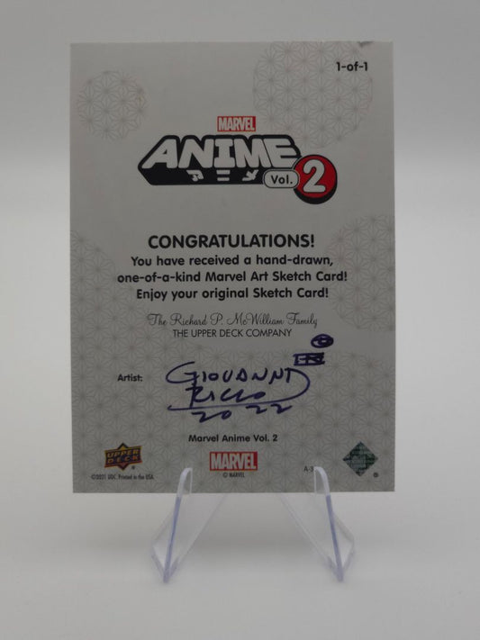 1/1 Ghost Rider Sketch Card by Giovanni Ricco