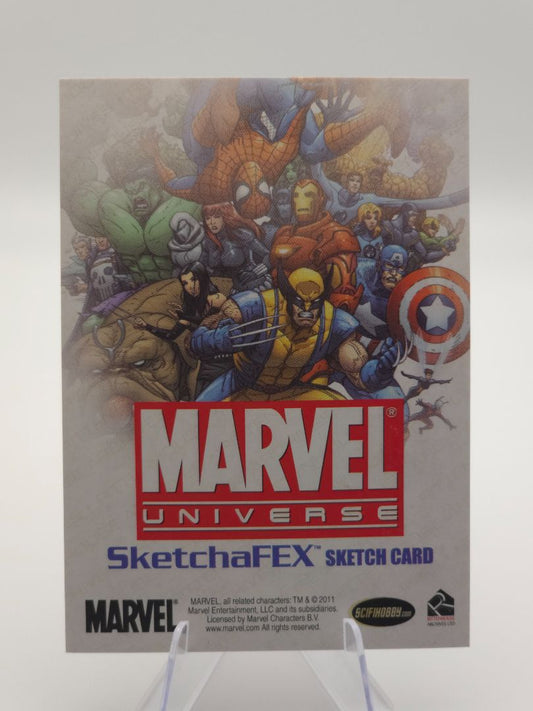 1/1 Spider-man Sketch Card by MJ San Juan 11'